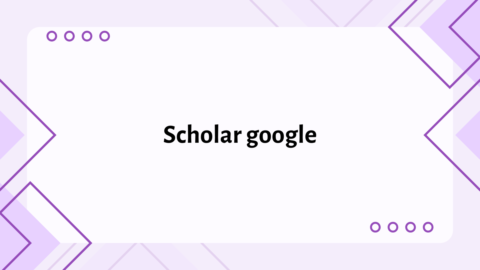 scholar google