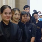 บรรยายกาศในพิธี